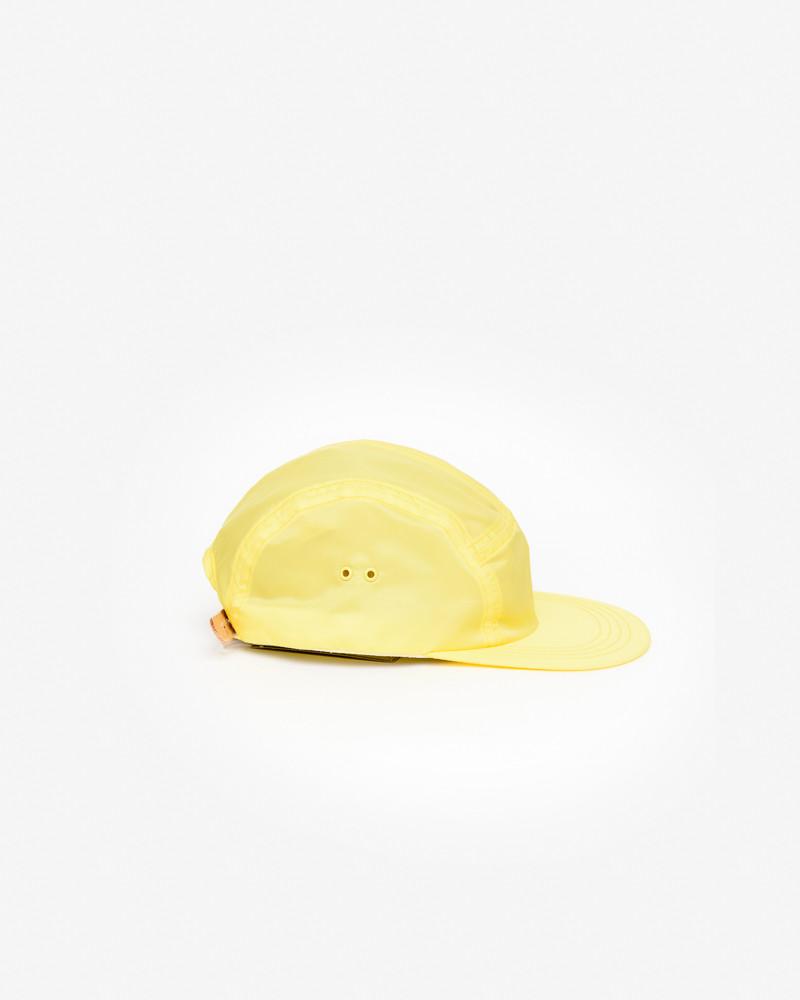 Nylon Jet Cap in Yellow – minimal-theme-fashion