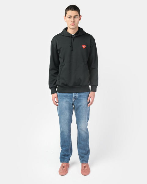 PLAY Sweatshirt in Black by Comme des Garçons PLAY at Mohawk General Store