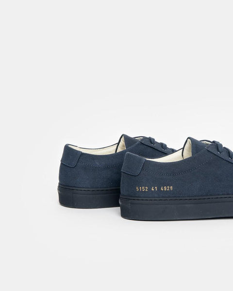 Achilles Low in Canvas Navy by Common Projects at Mohawk General Store