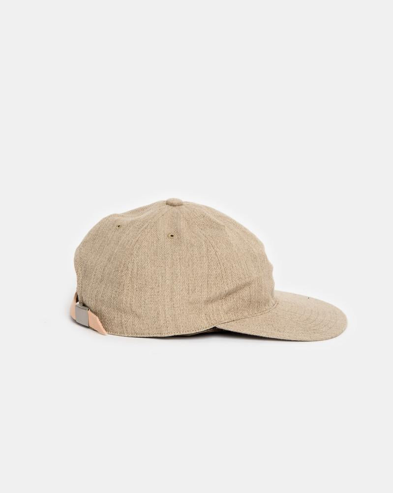 Tan hat with store leather strap