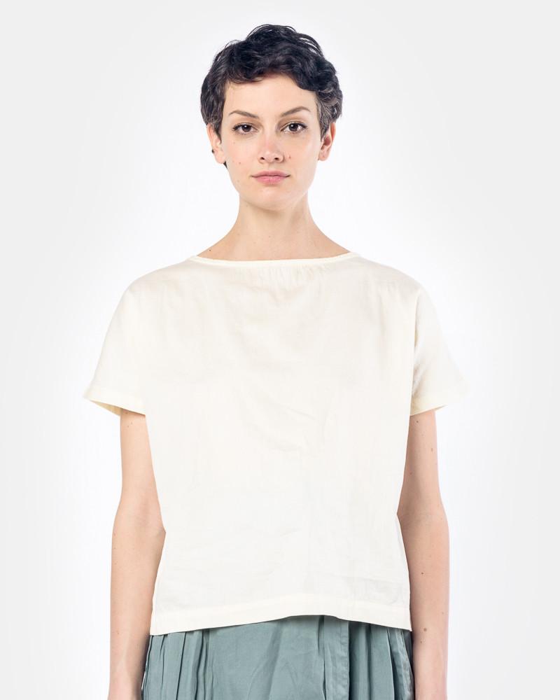 Boat Neck Top in Eggshell by Black Crane at Mohawk General Store