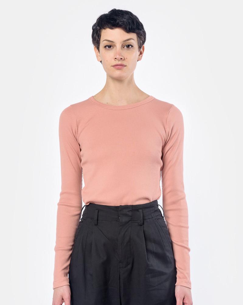 Long Sleeve Tereco Tee in Pink by SMOCK Woman at Mohawk General Store