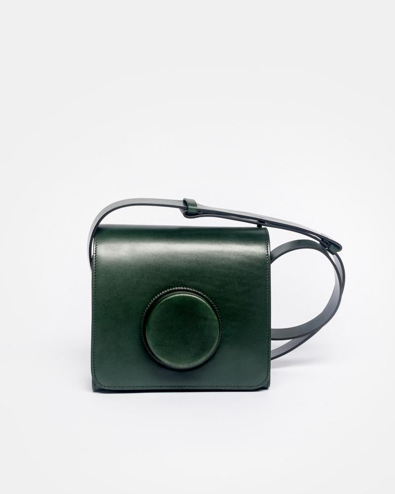 Metallic Leather Camera Bag, Accessories