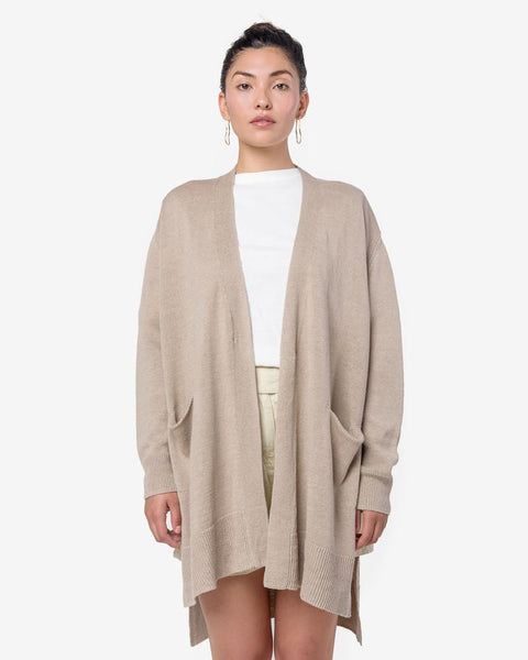 Whole Cardi in Beige by Hope at Mohawk General Store