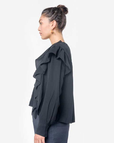 Welby Top in Black by Isabel Marant Étoile at Mohawk General Store