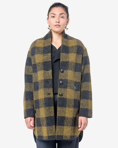 Gino Coat in Dark Green by Isabel Marant Étoile at Mohawk General Store