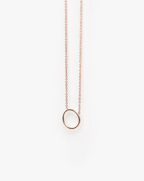 "By Myself" Necklace in Rose Gold by Hortense at Mohawk General Store
