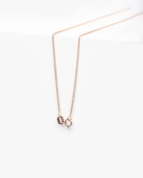 "By Myself" Necklace in Rose Gold by Hortense at Mohawk General Store