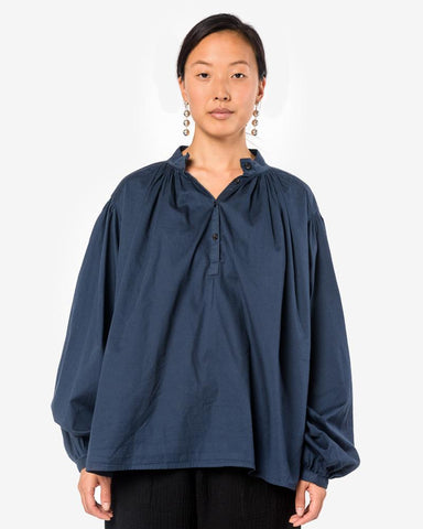 Balloon Sleeve Blouse in Midnight by Black Crane at Mohawk General Store
