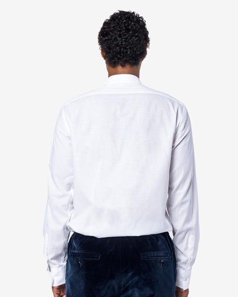 Cotone Shirt in White by Ann Demeulemeester at Mohawk General Store