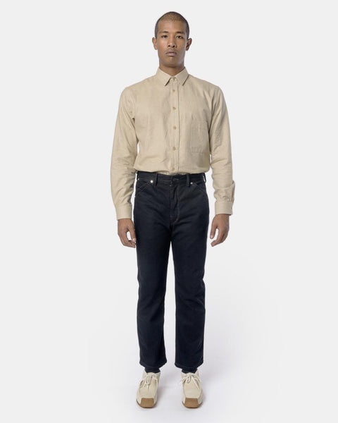 Slim Five Pocket Jeans in Black by Lemaire Mohawk General Store