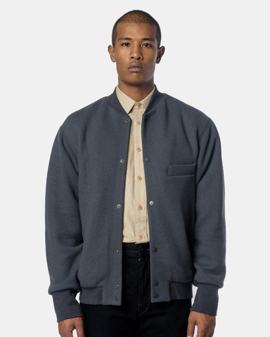 Bomber Jacket in Anthracite by Lemaire Mohawk General Store