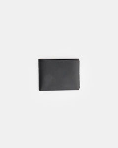 Perforated One Leaf Wallet in Carbon