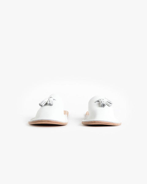 Leather Slipper in White by Hender Scheme at Mohawk General Store - 2