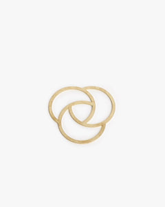 1 Ring Coaster in Brass by Arp at Mohawk General Store