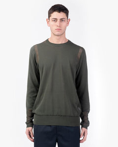 Mesh Crewneck in Green by OAMC at Mohawk General Store