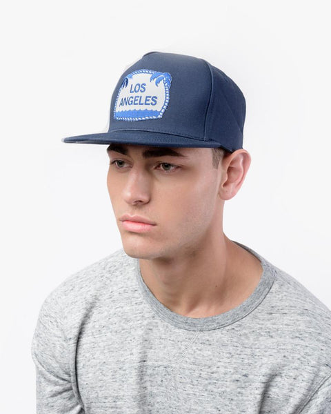 Los Angeles Ball Cap in Navy by M. Carter at Mohawk General Store
