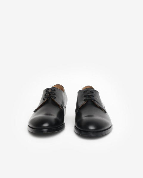 Severin Shoe in Noir Gold by Robert Clergerie at Mohawk General Store