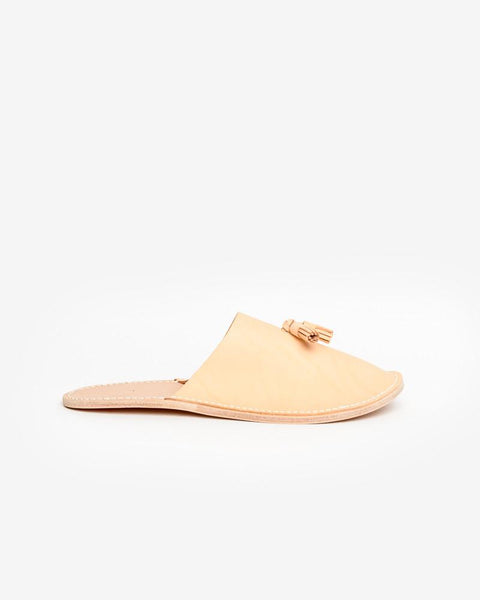Leather Slipper in Natural by Hender Scheme at Mohawk General Store