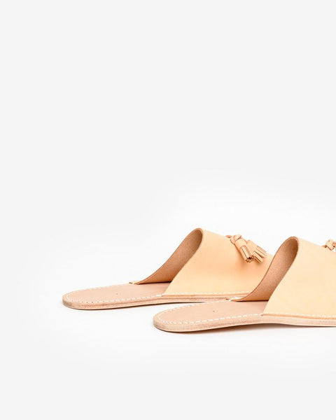 Leather Slipper in Natural by Hender Scheme at Mohawk General Store