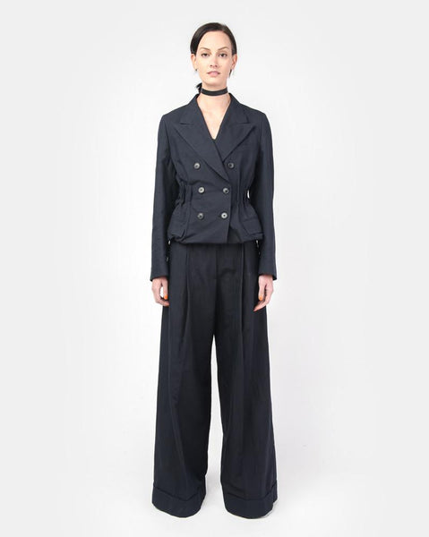 Biard Jacket in Navy by Dries Van Noten Woman at Mohawk General Store