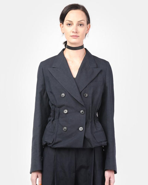 Biard Jacket in Navy by Dries Van Noten Woman at Mohawk General Store