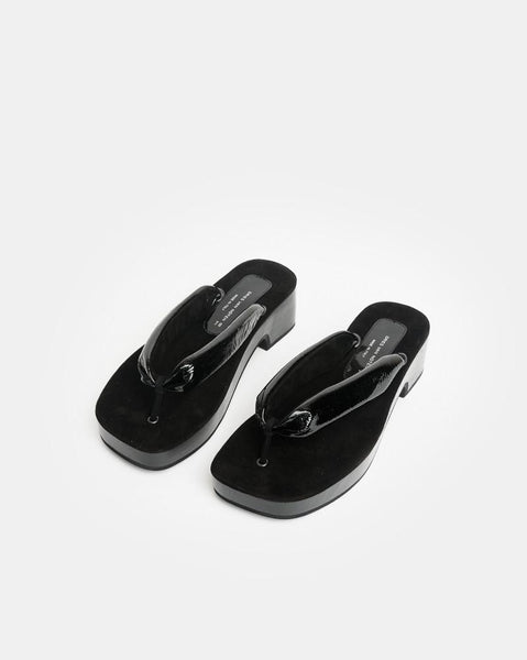 Black Thong Sandal by Dries Van Noten Woman at Mohawk General Store