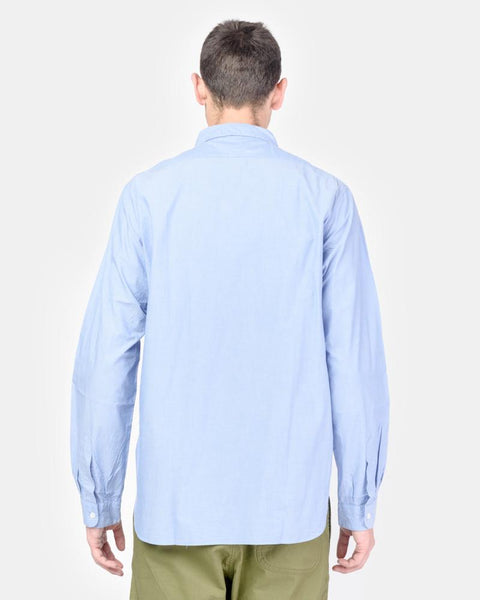 Spread Collar Shirt in Blue by SMOCK Man at Mohawk General Store