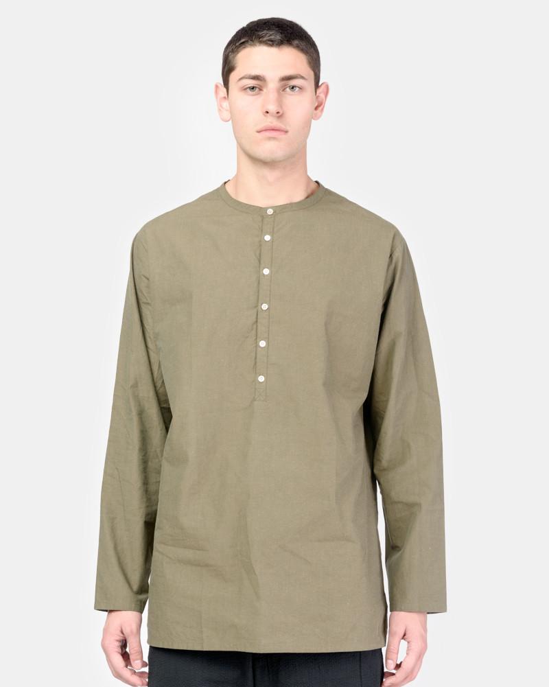 Poolside Popover Shirt in Green by SMOCK Man at Mohawk General Store