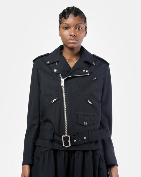Tropical Wool Biker Jacket by Comme Des Garcons Comme Des Garcons Mohawk General Store