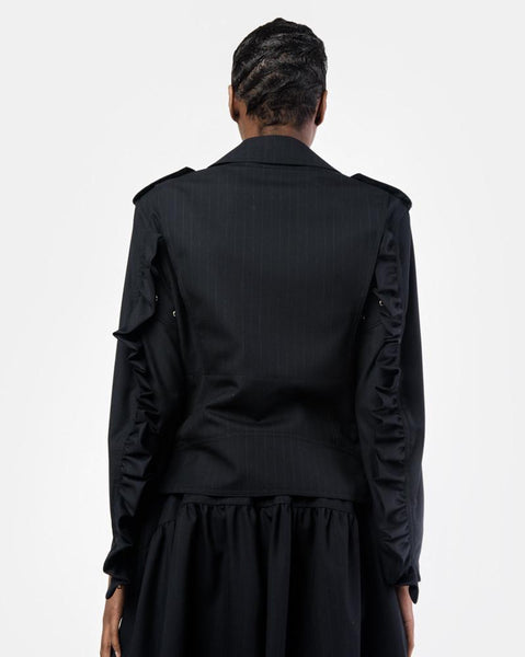 Tropical Wool Biker Jacket by Comme Des Garcons Comme Des Garcons Mohawk General Store