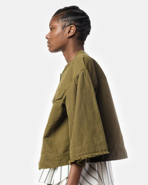 Kloe Jacket in Olive by Ulla Johnson at Mohawk General Store
