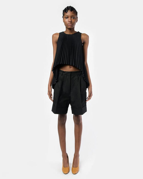 Pleat Arc Top in Onyx Black by Shaina Mote at Mohawk General Store