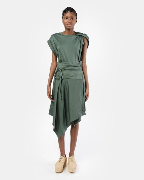 Isabel Marant Loko Dress in Verdigris