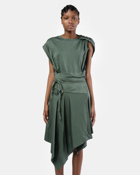 Isabel Marant Loko Dress in Verdigris