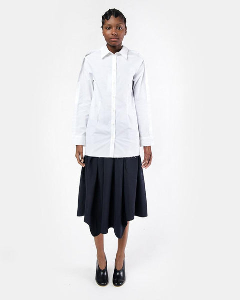 Shirt in White by MM6 Maison Margiela at Mohawk General Store