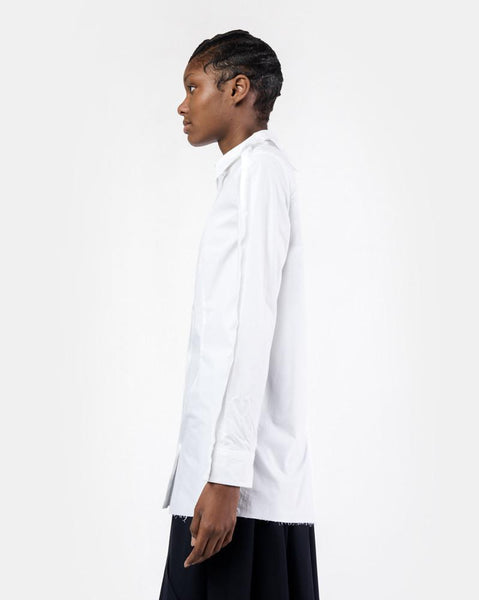 Shirt in White by MM6 Maison Margiela at Mohawk General Store