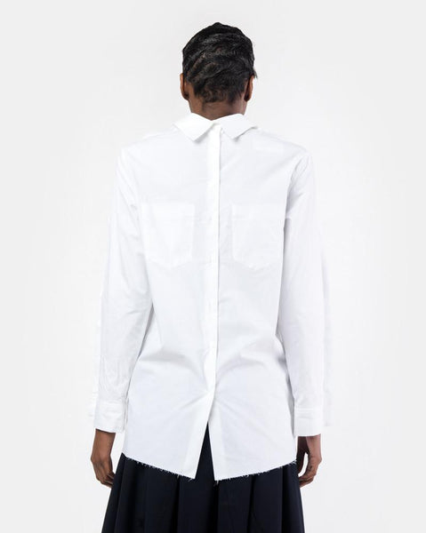 Shirt in White by MM6 Maison Margiela at Mohawk General Store