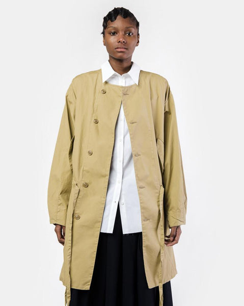 Liner Coat in Khaki by Monitaly at Mohawk General Store