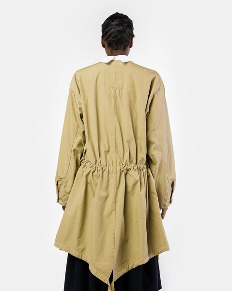 Liner Coat in Khaki by Monitaly at Mohawk General Store