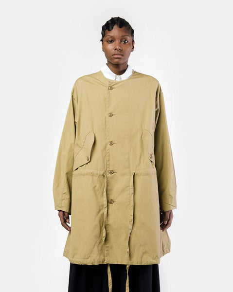 Liner Coat in Khaki by Monitaly at Mohawk General Store