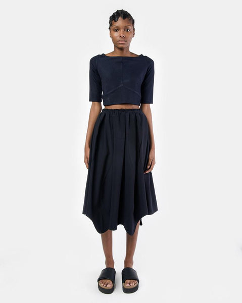 S011 Skirt in Black by Comme des Garçons Comme des Garçons at Mohawk General Store
