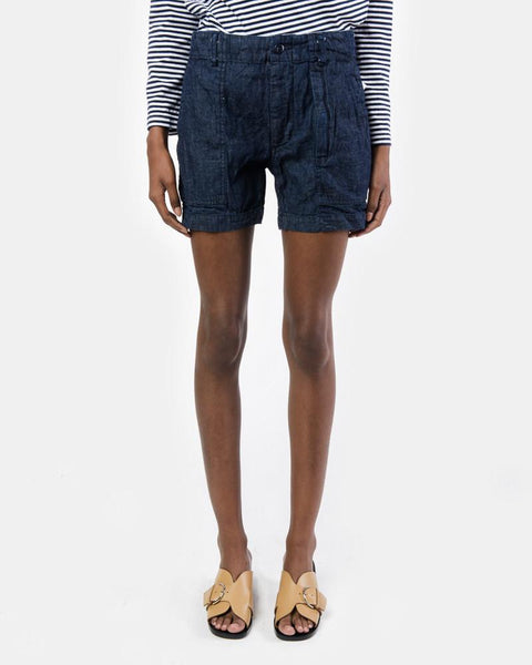 Fatigue Short in Indigo Cone Denim by Engineered Garments FWK at Mohawk General Store