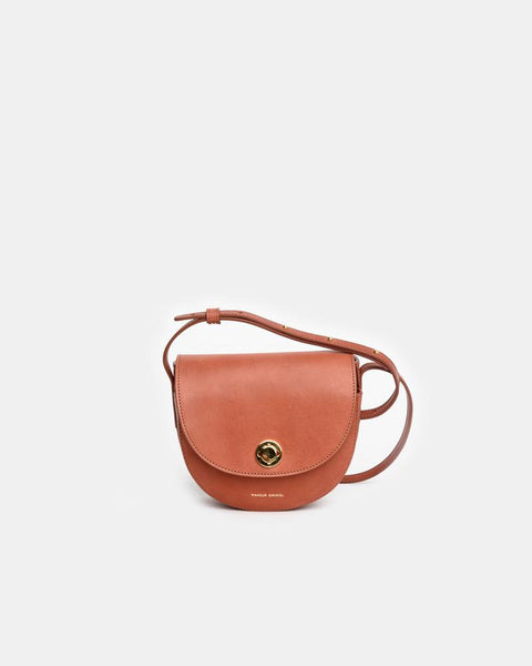 Mini Saddle Bag in Brandy by Mansur Gavriel at Mohawk General Store