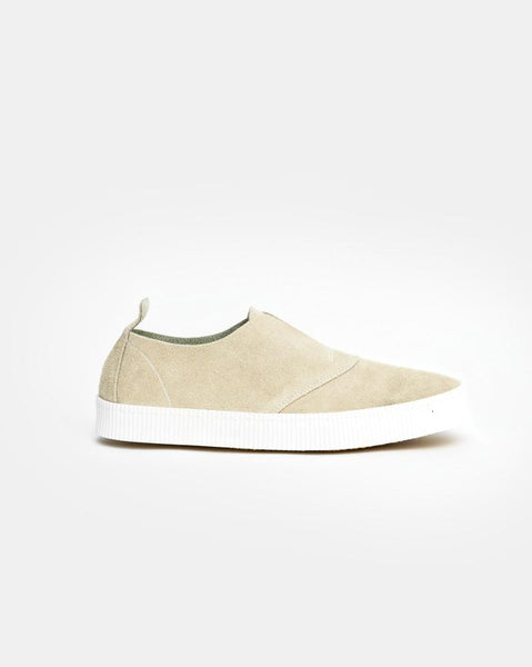 Slip On Sneaker in Chalk by SMOCK Man at Mohawk General Store