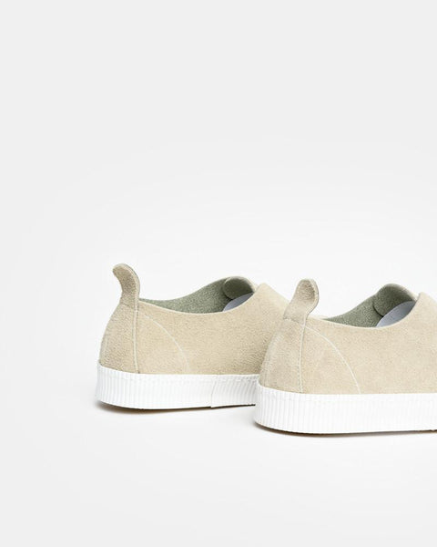 Slip On Sneaker in Chalk by SMOCK Man at Mohawk General Store