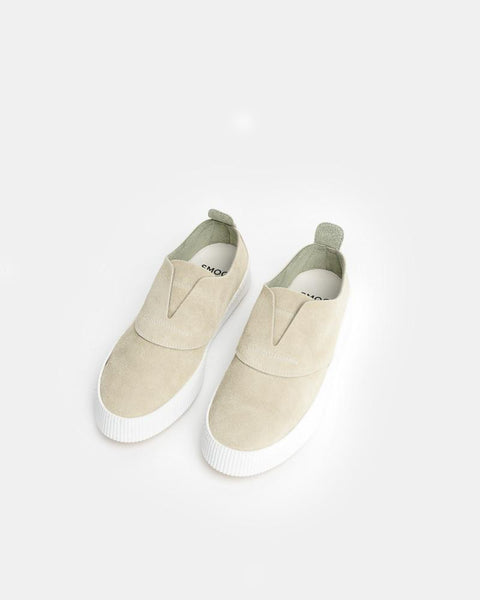 Slip On Sneaker in Chalk by SMOCK Man at Mohawk General Store