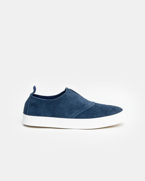 Slip On Sneaker in Navy by SMOCK Man at Mohawk General Store