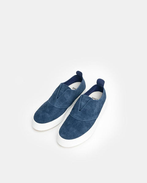 Slip On Sneaker in Navy by SMOCK Man at Mohawk General Store