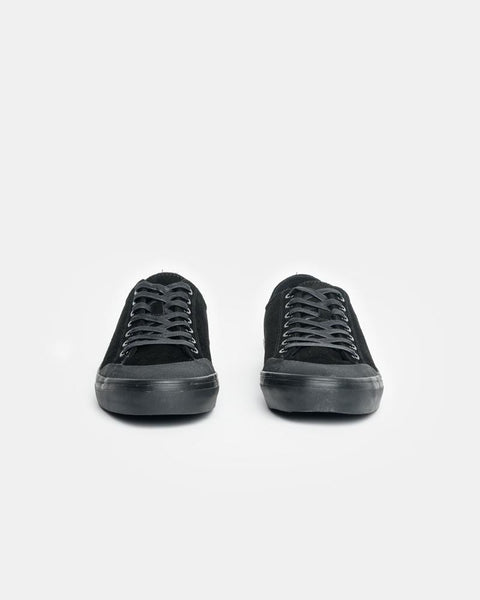 Suede Sneaker in Black by Erik Schedin at Mohawk General Store